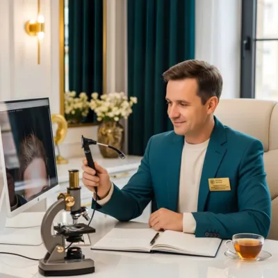 Portret Dr hab. Krzysztof Mazurowski